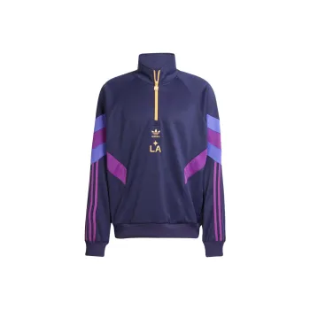 Adidas Originals La Galaxy Originals Half Zip Crew Sweatshirt