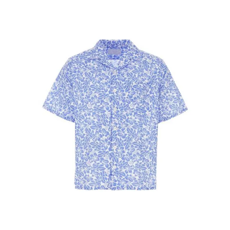 PRADA Shirts Men Purple-0
