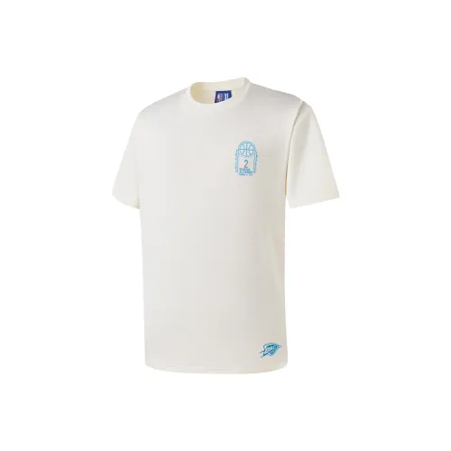 NBA Oklahoma City Thunder Team Culture Collection T Shirt Unisex White