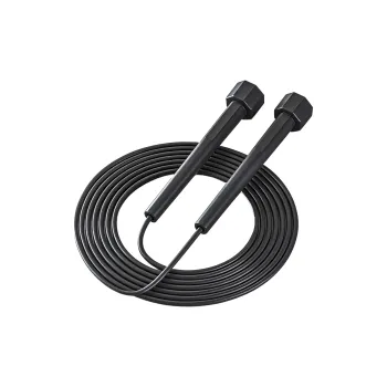 SuperFire Sports & Fitness Non Countable Jump Ropes Unisex PVC 2.9m Black