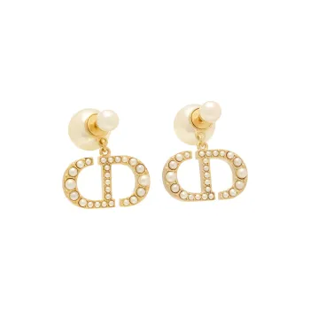 DIOR Earrings Women's Gold