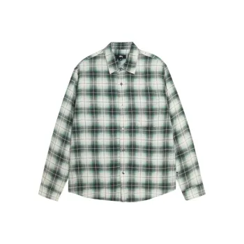 Stussy Matthew Printed Plaid Shirt