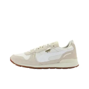 PUMA Rx 737 Anti Slip Wear Resistant Low Top Casual Shoes Women's White Beige