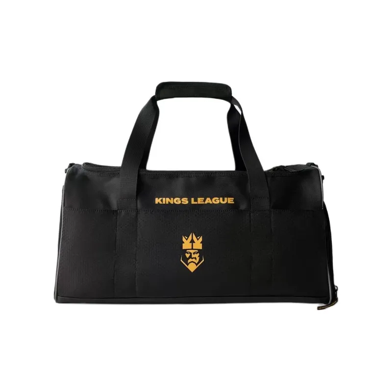 ZARA Polyamide Bowling Bag, Travel Bag Men's Black-0