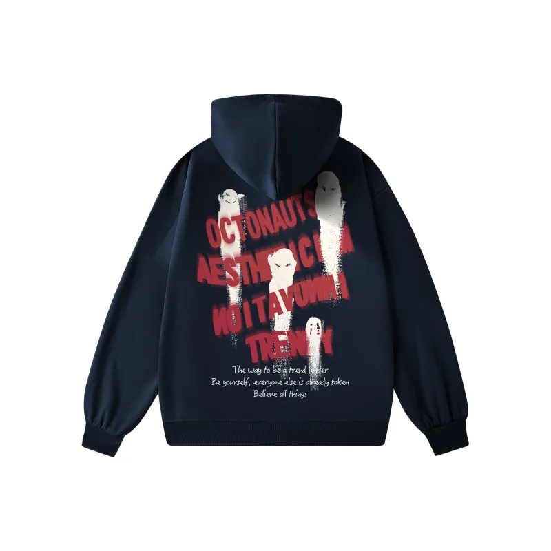 Small Columns Under The Sea Hoodie Unisex-2