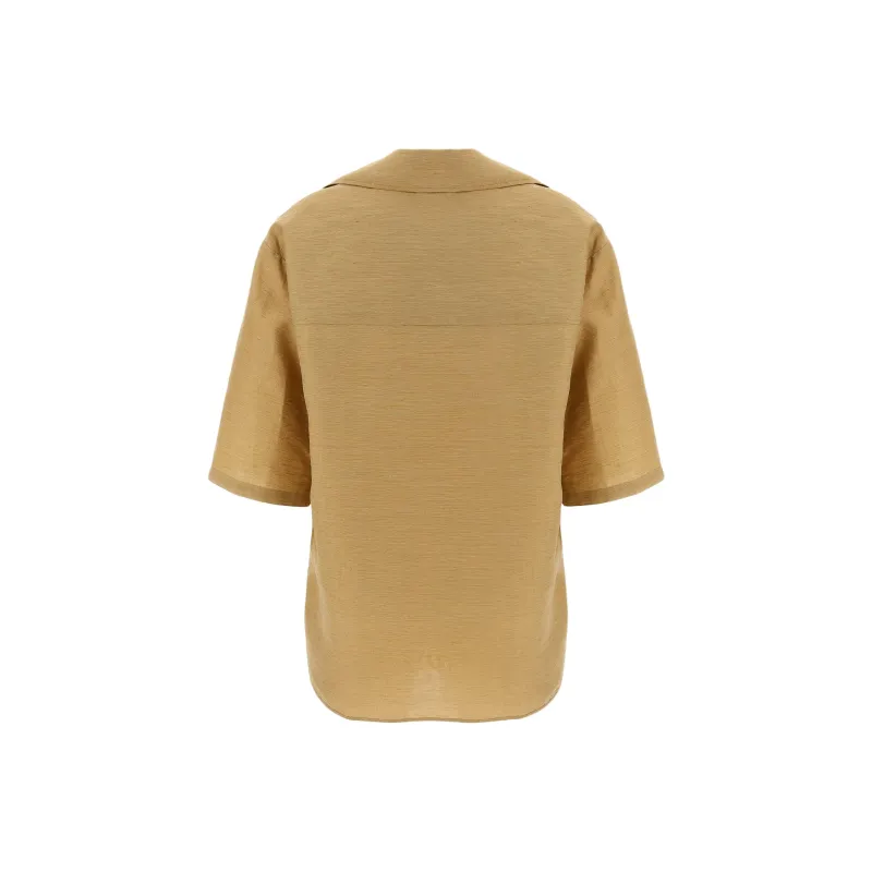 MaxMara Polo Shirt Women's Gold-1