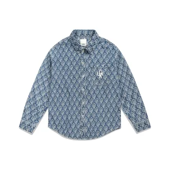 Guuka Shirts Unisex Denim Blue