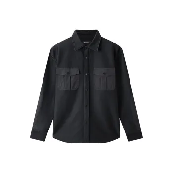 Gxg Jeans Shirts Men Black