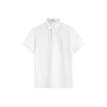 PEACEBIRD MEN Polo Shirts Men White 1 Slim Fit