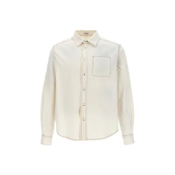 LOEWE Collared Button Up Denim Shirt