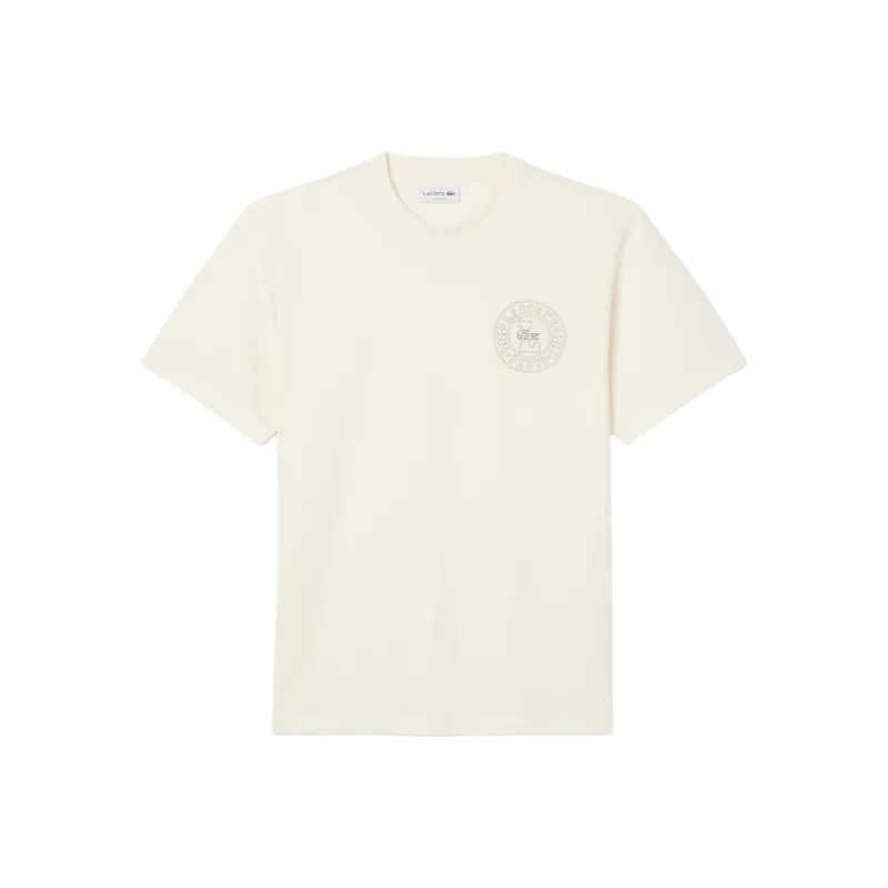 LACOSTE T Shirts Men Beige-0