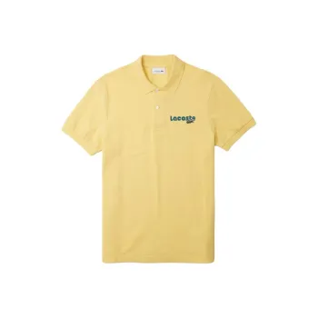 LACOSTE Polo Shirt Men's Corn Yellow