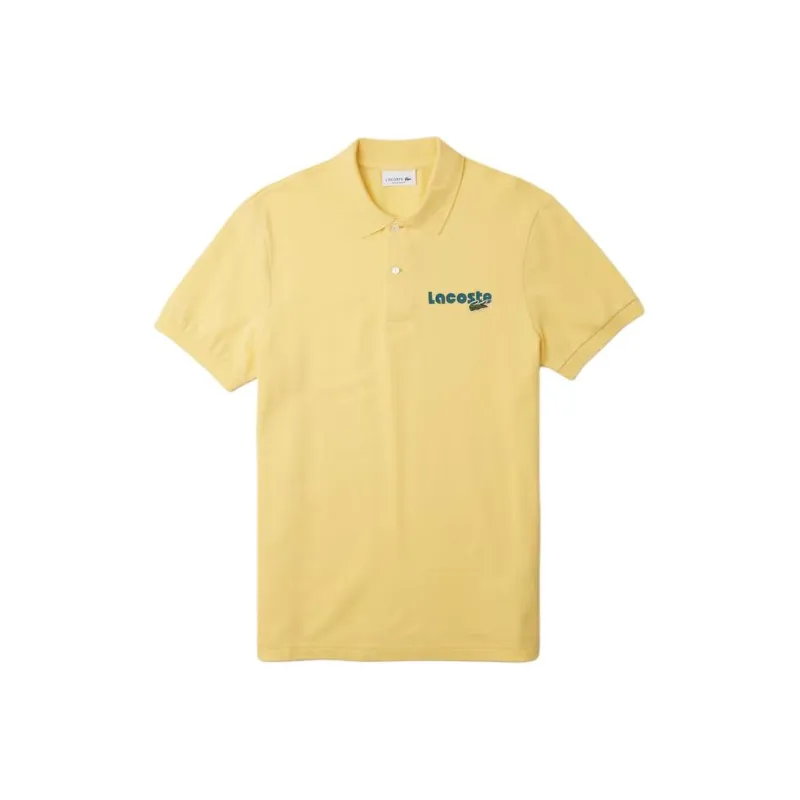 LACOSTE Polo Shirt Men's Corn Yellow-0
