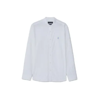 MARC OPOLO Shirts Men White Stripes G15