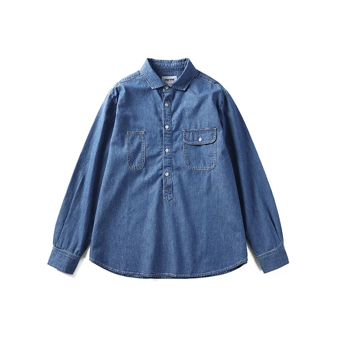 Prth Promethean Shirts Men Medium Blue-0