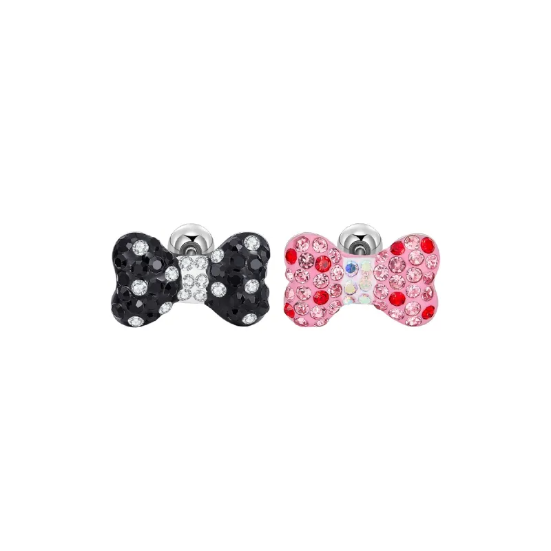 Lady Go Titanium Steel Stud Earrings Women's-14