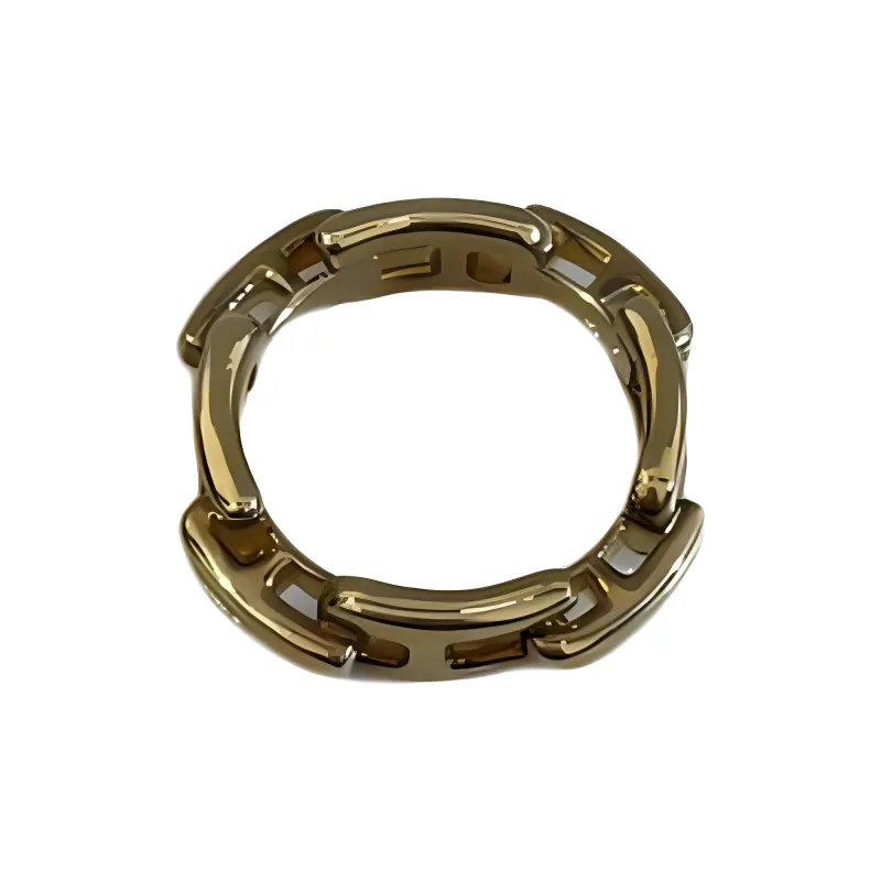 AMBUSH Silver Rings Unisex Gold-2