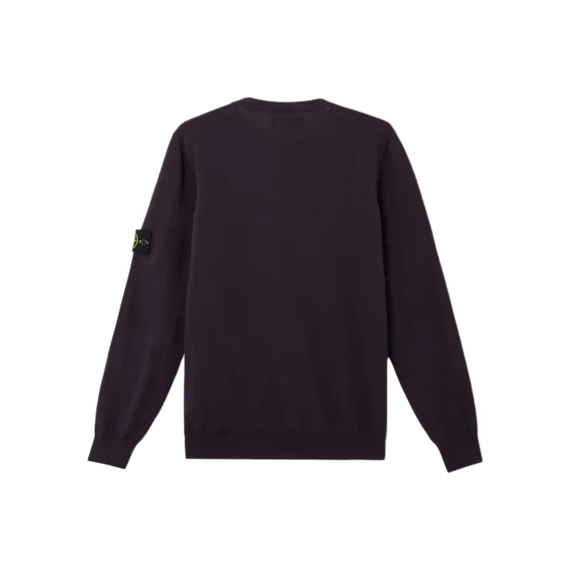 STONE ISLAND Sweater Men's Burgundy-1