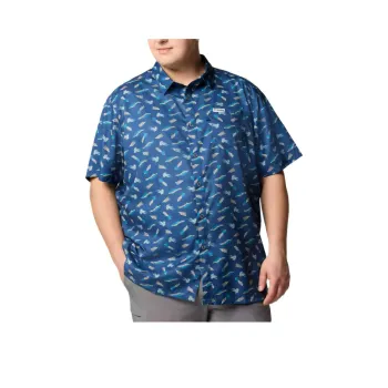 Columbia PFG Super Slack Tide Shirt Men's Blue