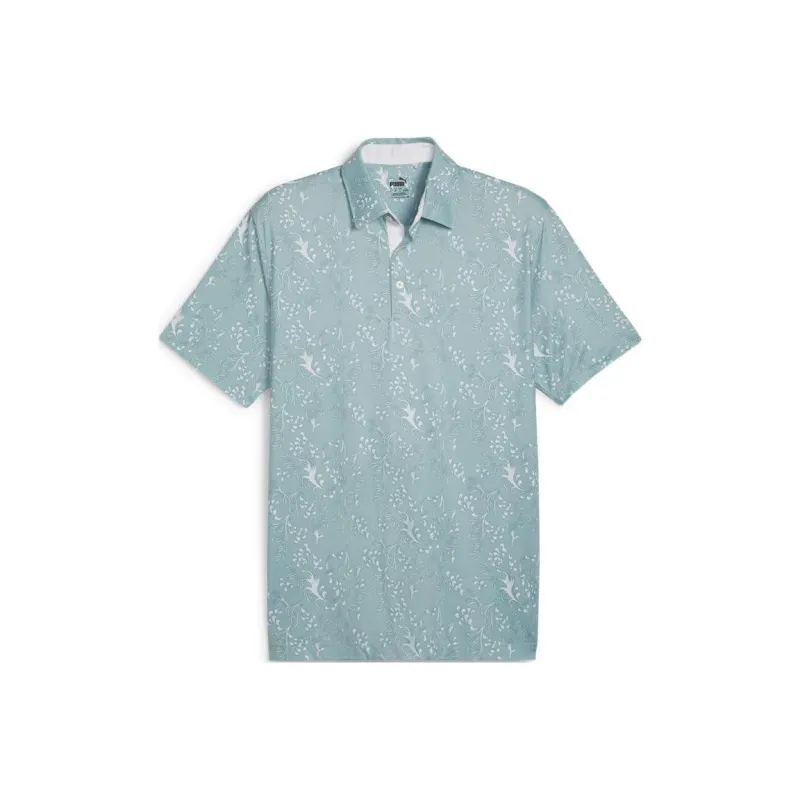 PUMA Golf Polo Shirts Men Blue-0