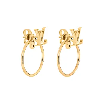 LOUIS VUITTON Lv Eclipse Earrings