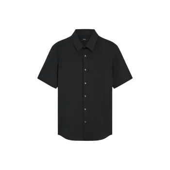 THEORY Shirts Men Black