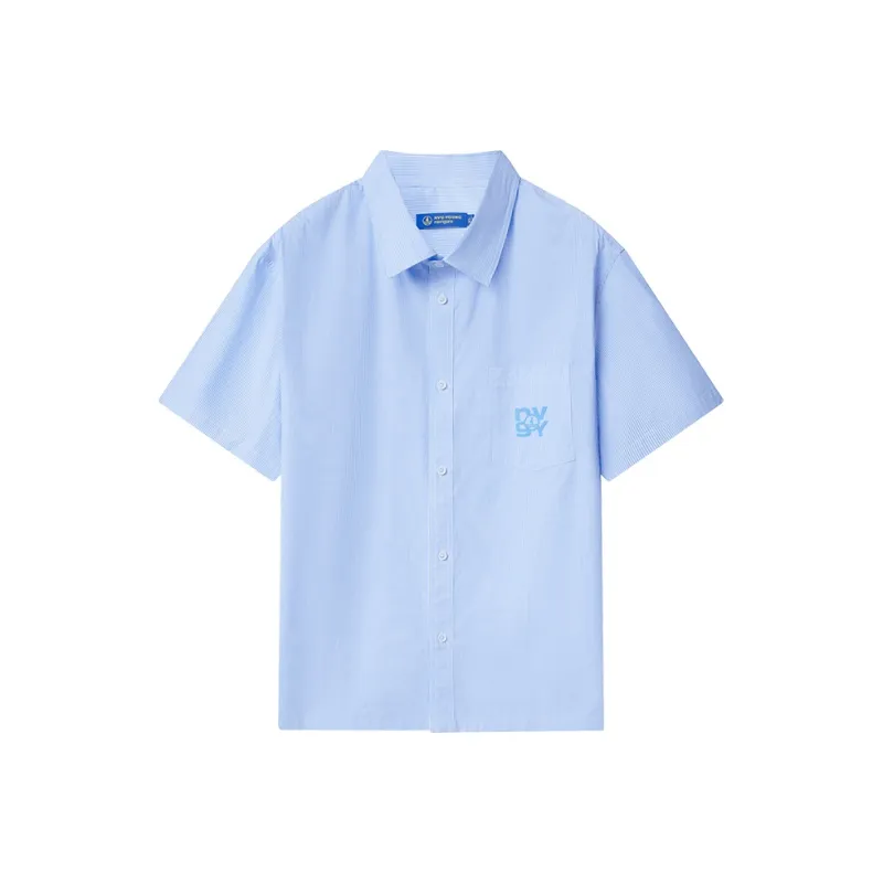 NAVIGARE Shirt Unisex Denim Blue/White-0
