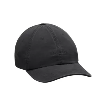 Lululemon Cotton Blend Baseball Caps Unisex Black
