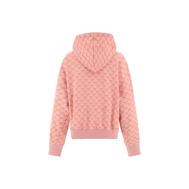 MCM Monogram Printed Drawstring Hoodie-1