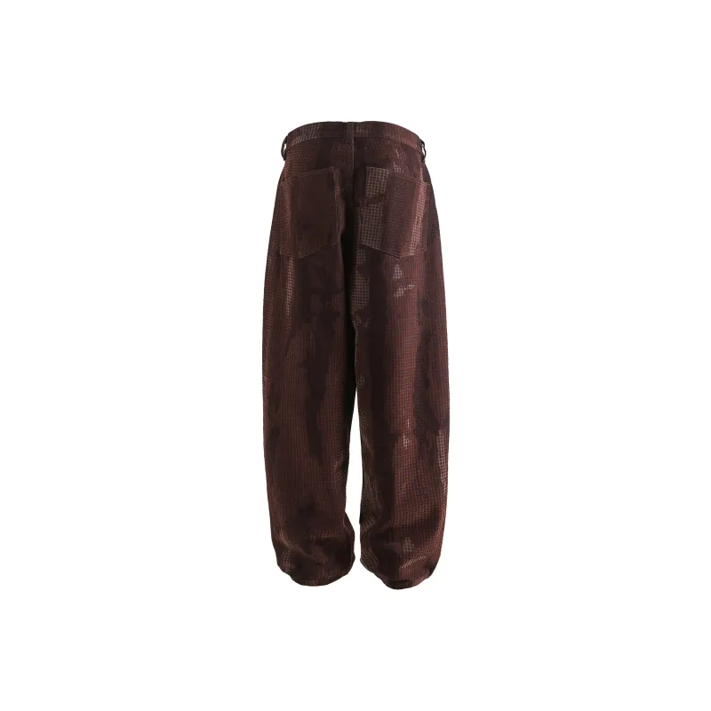 ME DA IGUAL Jeans Men's Burgundy-1