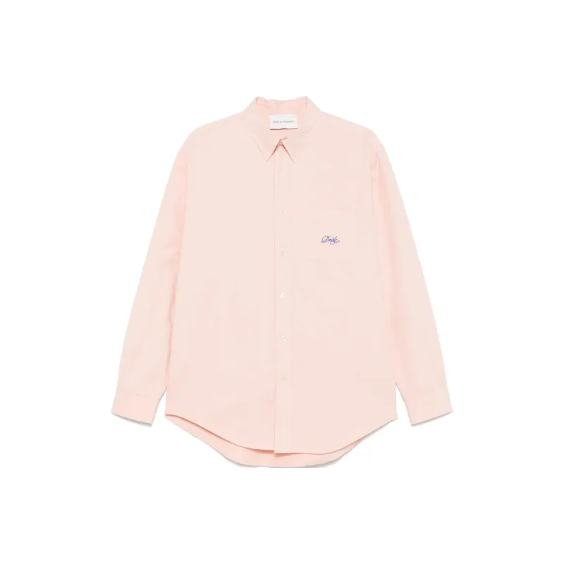 DROLE DE MONSIEUR La Chemise Lavée Drôle Shirt-0