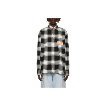 Vetements Shirts Men Black & White