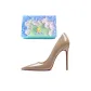 Nude Patent Leather