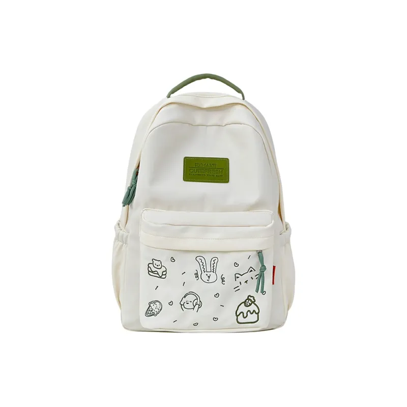 Debecca Nylon Backpack Regular Unisex Multicolor-8