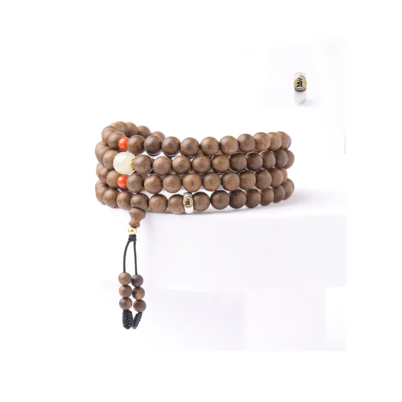 Santan Lodge Fragrance Agarwood Wooden Bracelets Unisex-7