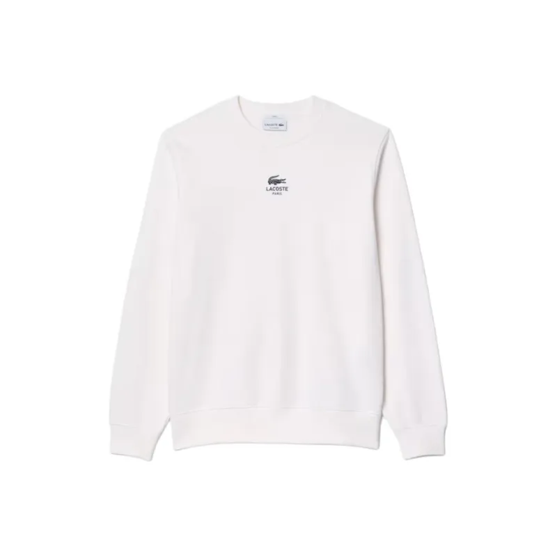 LACOSTE Logo Printed Crewneck Sweatshirt-0