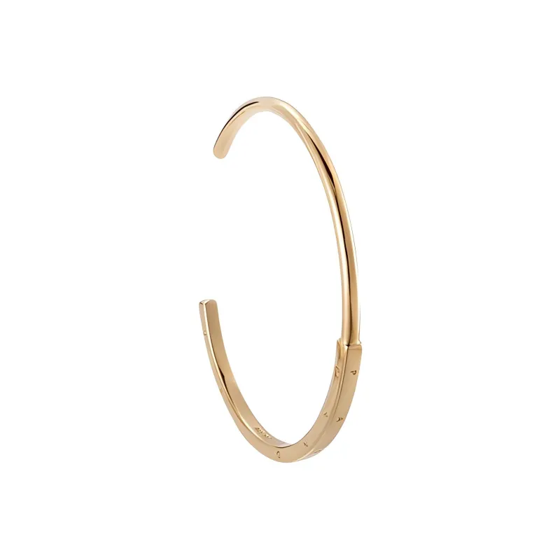 Pandora Gold-Plated Copper-Silver Alloy Bangles Unisex Gold-2