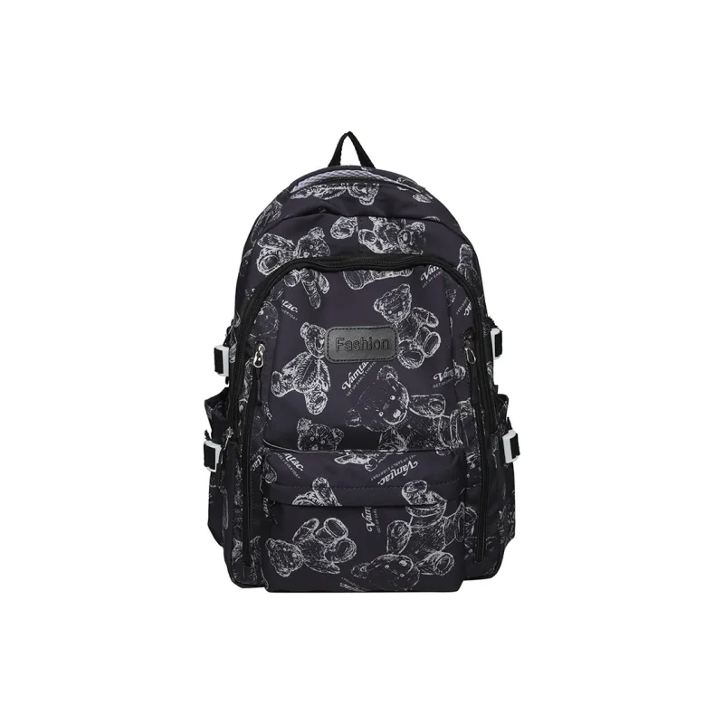 ZOGA Nylon Backpack Regular Unisex Multicolor-10