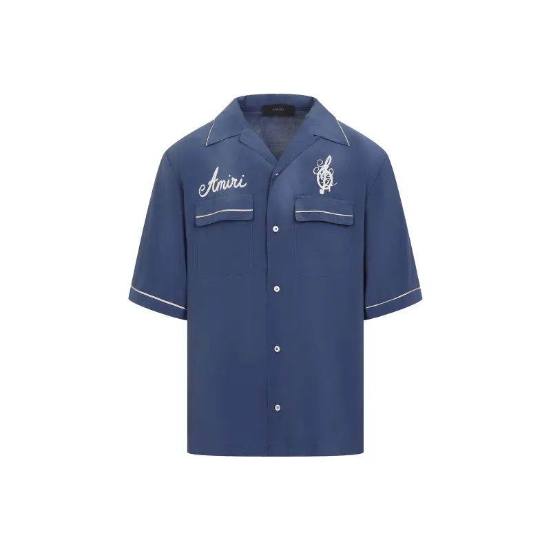 AMIRI Saturday Night Camp Shirt-0