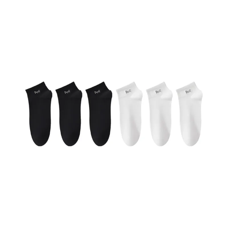 MIIOW Mid Calf Socks Unisex 6 Pack-20
