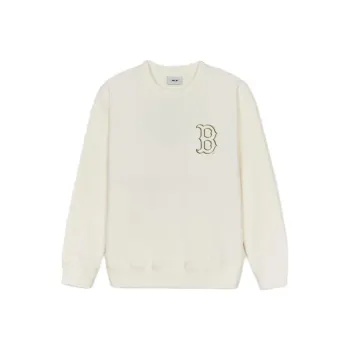 MLB Basic Mega Boston Red Sox Sweatshirt Unisex Cream