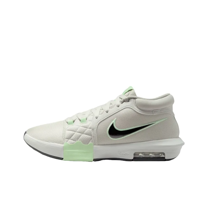 Nike LeBron Witness 8 Light Bone Vapor Green Swan Anthracite-0