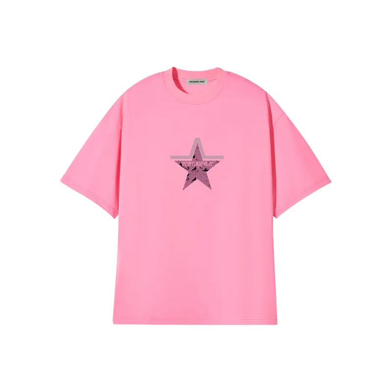 PENTAGONAL HEART Satoshi Star Series T Shirt Unisex-5