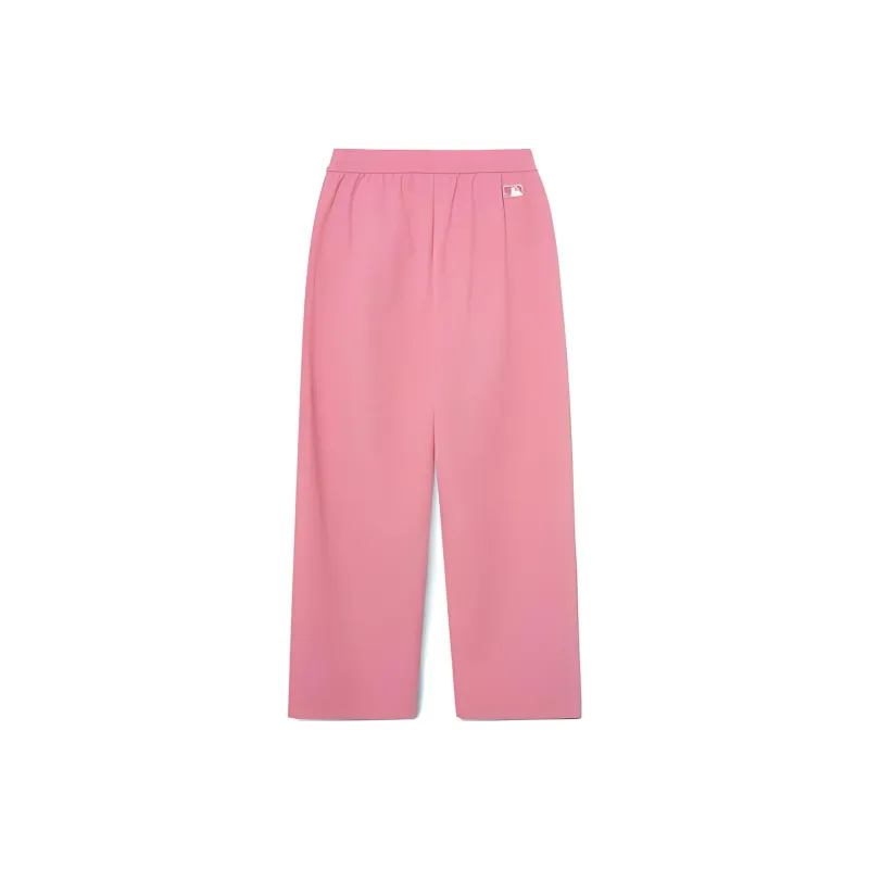 MLB SS23 Knitted Sweatpants Unisex Pink-1