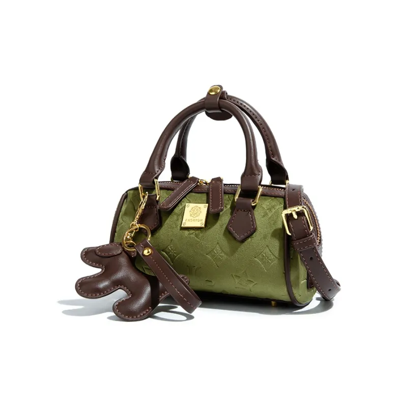 MACKJANICE PU Handbag Women's Avocado Green-2