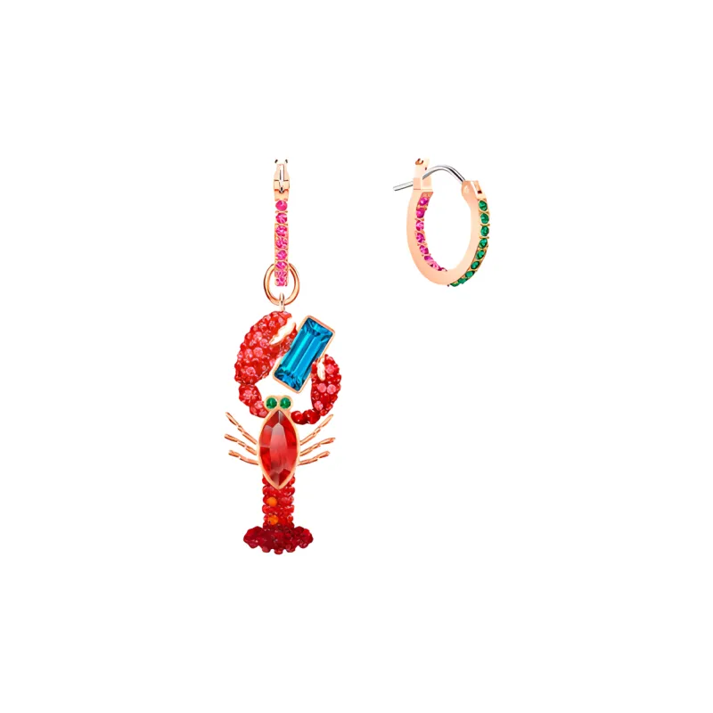 Swarovski Ocean Earrings Women's Multicolor-1