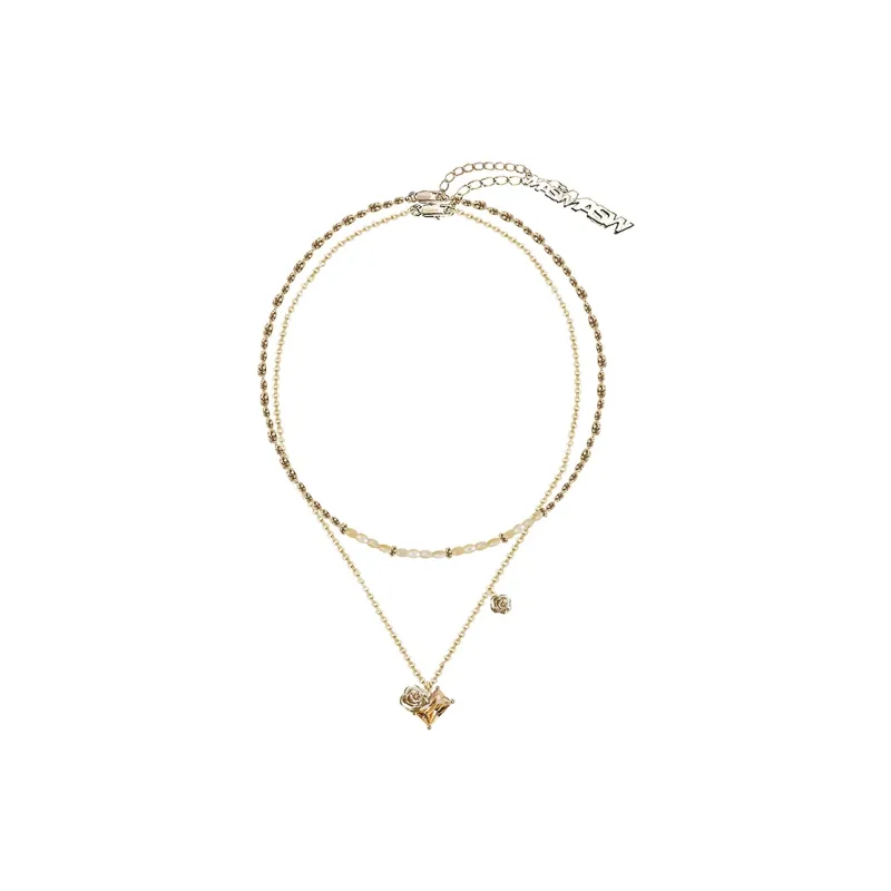 Masw Copper Alloy Necklaces Women's-0