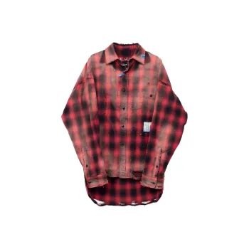 Maison Mihara Yasuhiro Shirts Men Red