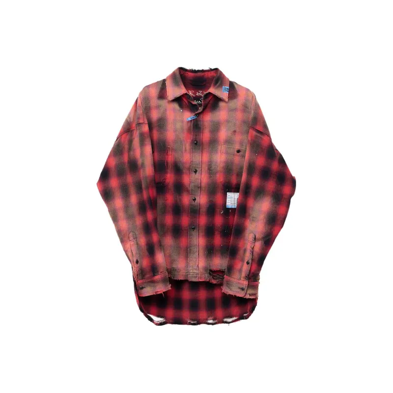 Maison Mihara Yasuhiro Shirts Men Red-0