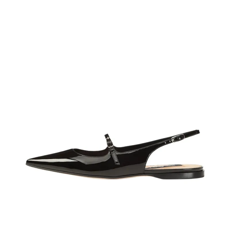 SERGIO ROSSI Godiva Casual Single Shoes Women's Black-0